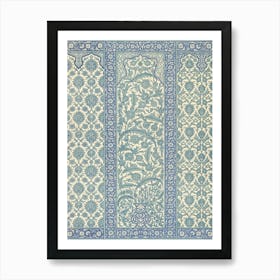 Arabic Pattern, La Decoration Arabe By Emile Prisses D’Avennes,Digitally Enhanced Lithograph From Our Own Art Print