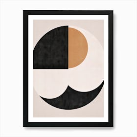 Bauhaus Illusions; Geometric Odyssey Art Print