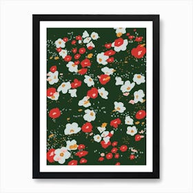 Little Garden Flowers Art Print