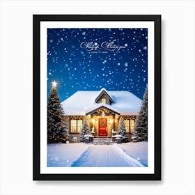 Merry Christmas 2 Art Print