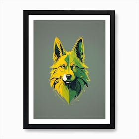 Norwich Alsatian Art Print