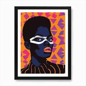 Afro-American Woman 66 Art Print