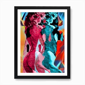 Sexy Nude Women Art Print