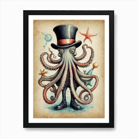 Octopus 1 Art Print