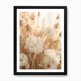 Boho Dried Flowers 8 Art Print