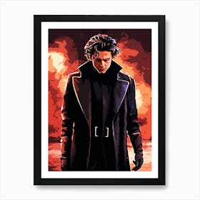 paul atreides dune movie 4 Art Print