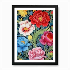 Peonies 116 Art Print