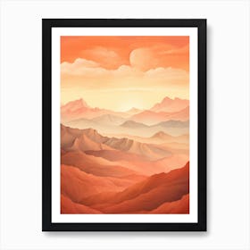 Abstract Landscape Art Print