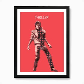 Thriller Michael Jackson Art Print