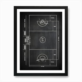 Women S Lacrosse Field Lacrosse Wall Art Lacrosse Art Lacrosse Decor Lacrosse Poster Lacrosse Blueprint Lacrosse Wall Art Sl00w1 Art Print