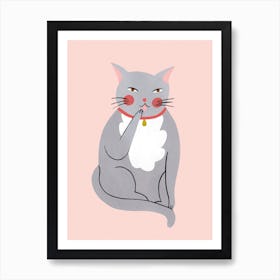 Cat Art Print