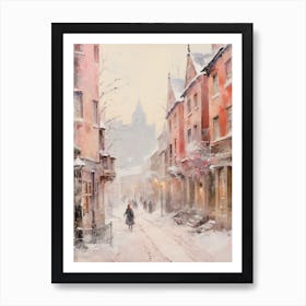 Dreamy Winter Painting York United Kingdom 3 Art Print