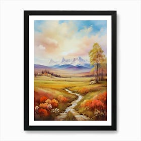 Autumn Landscape Art Print