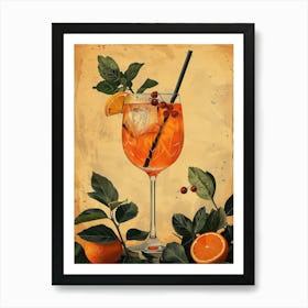 Aperol Spritz Art Print 21 Art Print