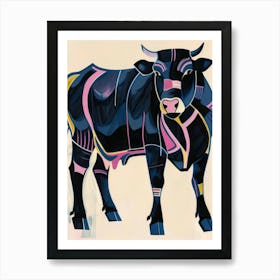 Bull Illustration 1 Poster