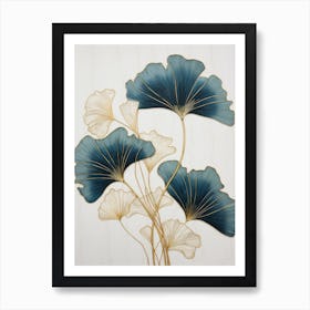 Ginkgo Leaves 7 Art Print