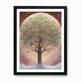 Winter Tree no1 Art Print