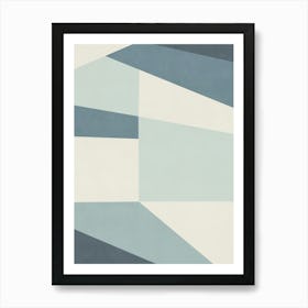 Composition Of Geometric Shapes 36 Art Print