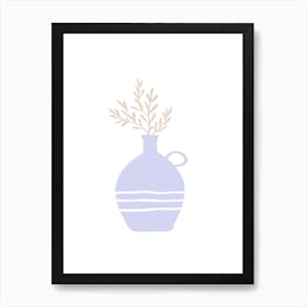 Lilac Jar Art Print