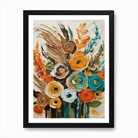 Bouquet Of Flowers 30 Art Print