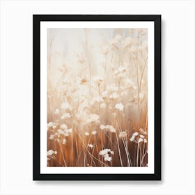 Boho Dried Flowers Gypsophila 6 Art Print