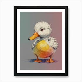 Duck! 3 Art Print