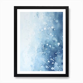 Water Splashes Art Print