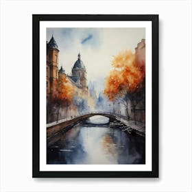 Swedish City Art Print