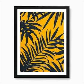 Tropical Leaves 61 Art Print