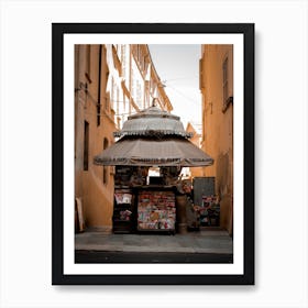 Newsstand In Parma Italy Poster