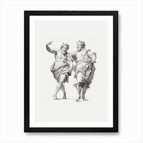 Greek Statue Study Art Print