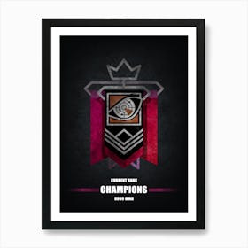 Pulse Rainbow Six 1 Art Print