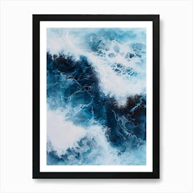 Ocean Waves 5 Art Print