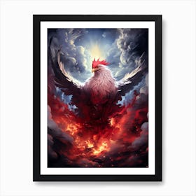 Rooster 1 Art Print