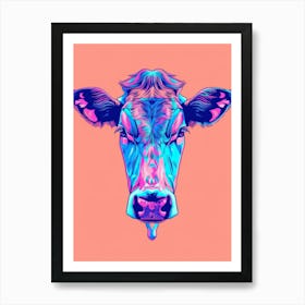 Cow Canvas Art 2 Art Print