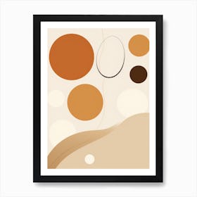 Abstract Circles 32 Art Print