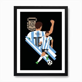 Messi34ddd Art Print