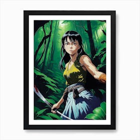 Forest Princess Art Print