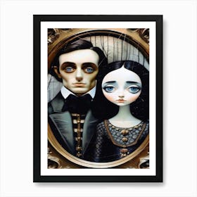 Haunted Gallery Art Print