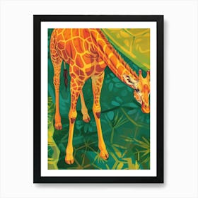 Giraffe 202 Art Print