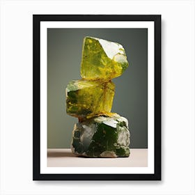 Cylindrite, Stones Art Art Print