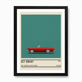 Get Smart Car Movie Art Print