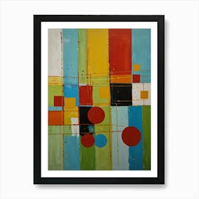 Abstract Painting 100 Art Print