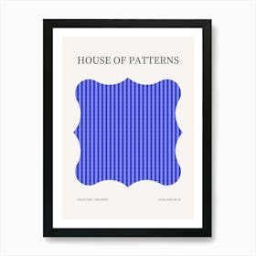 Checkered Pattern Poster 30 Art Print