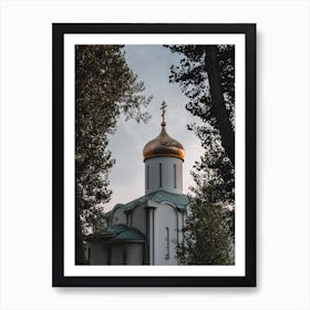 Russian Church Art Print