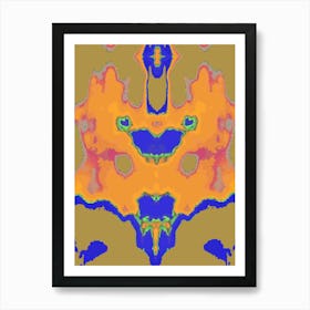 Psychedelic Painting Art Print