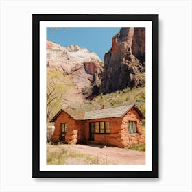 Desert Homestead Art Print