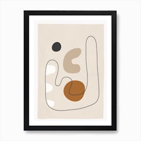 Minimal Abstract Art 40 Art Print