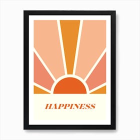 Happiness Art Print