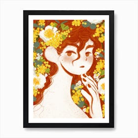 Mimosa Art Print